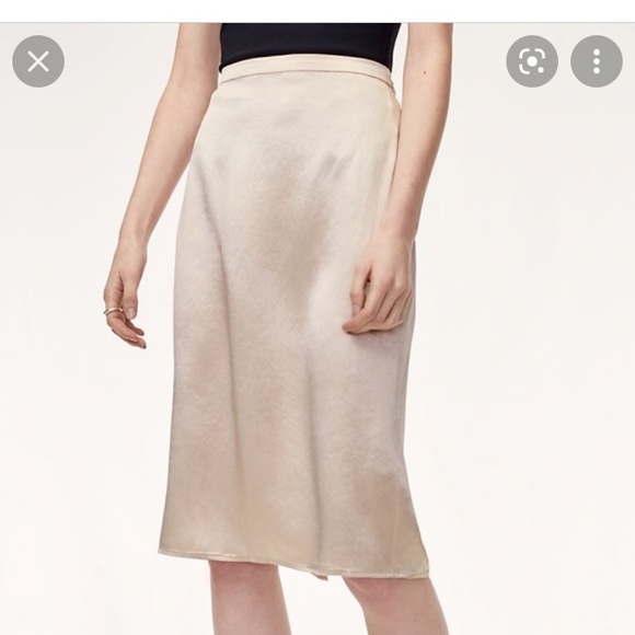 Aritzia Dresses & Skirts - Aritzia Silk Midi Skirt 🥐